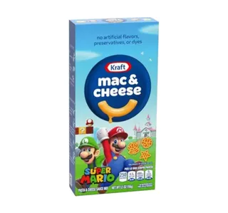 Kraft Super Mario Mac Cheese Dinner 156 G