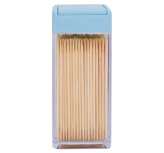 LuLu Bamboo Toothpick Square Box 300 pcs