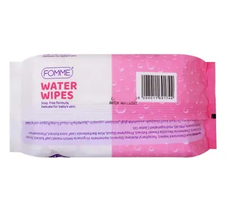 Fomme Fragrance Free No Alcohol Water Wipes 80 Pcs