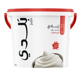 بلدي زبادي مخفوق قليل الدسم 1 لتر