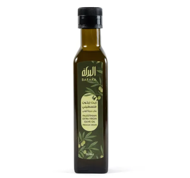 Al Baraka Premium Grade Palestinian Extra Virgin Olive Oil 250 Ml