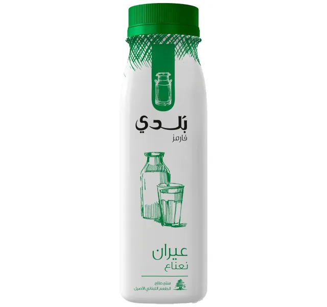 بلدي لبن عيران بالنعناع 225مل