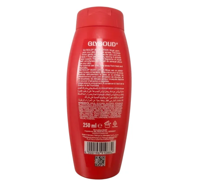 Glysolid Musk Body Lotion 250 ml