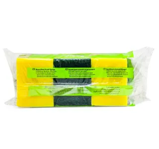 Scotch Brite 3M Basic Scrub Sponge 9 pcs