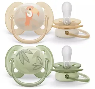 Philips Avent Ultra Soft Soother 0 6 Months 91 07 2 Pcs