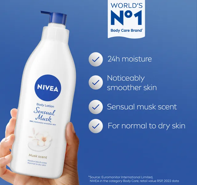 Nivea Sensual Musk Body Lotion