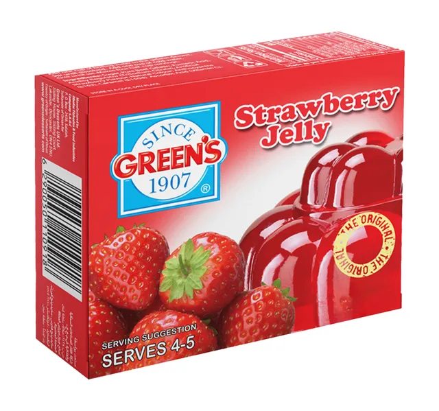 Green S Jelly Strawberry 80 G