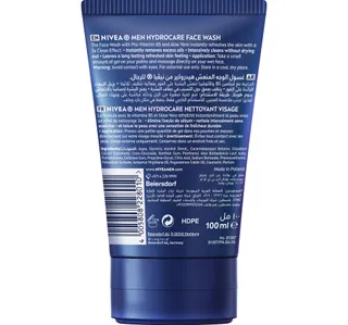 Nivea Men Protect Care Face Wash With Aloe Vera Provitamin B5 100 Ml