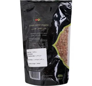 Denver Food Organic Green Lentil 400 G