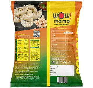 Wow Momo Chatpata Paneer Instant Momos 10 Pcs