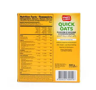 Happy Flakes Quick Oats 500 g