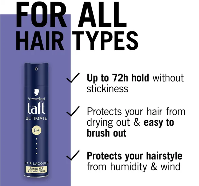 Taft Ultimate Hair Lacquer 250 ml