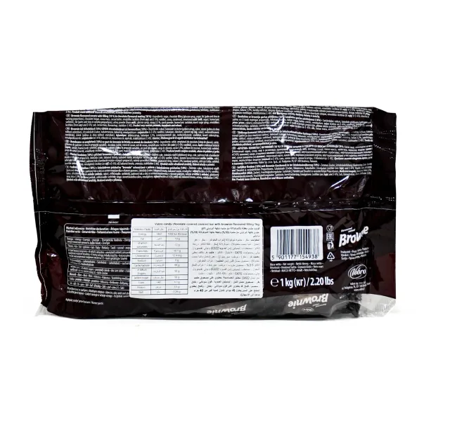 Vobro Brownie Flavoured Chocolate Bar 1 kg