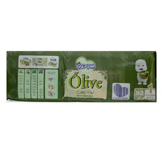 Baby Joy Olive Oil Moisturizer for Healthy Skin Size 1 Newborn up to 4 kg 92 pcs