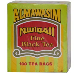 المواسم شاي أسود فاخر 100 pcs