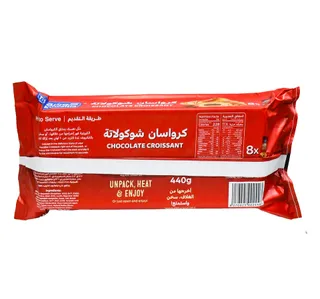 كويتية كرواسون بالشوكولاتة 8 × 55 جم