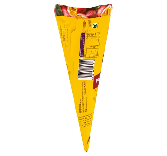 Mercely S Passion Fruit Ice Cream Cone 120 Ml