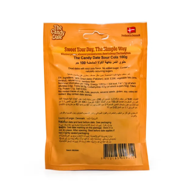 Ct The Candy Date Sour Cola 100 G