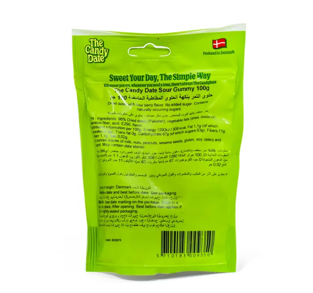 Ct The Candy Date Sour Gummies 100 G