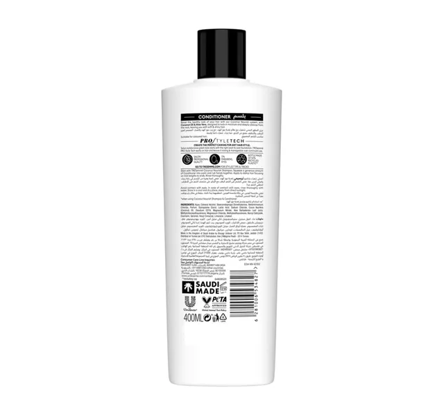 Tresemme Coconut Nourish With Coconut Oil Aloevera Conditioner 400 Ml