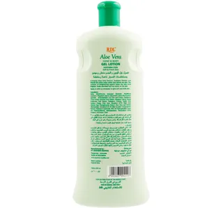 Rdl Hand Body Gel Lotion Aloe Vera Extract 600 Ml