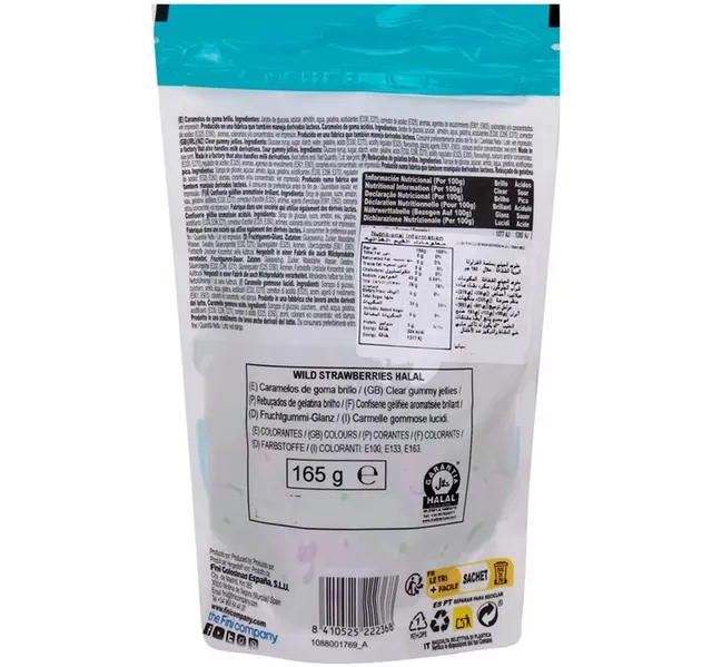 Fini Wild Strawberries Gummies 165 g
