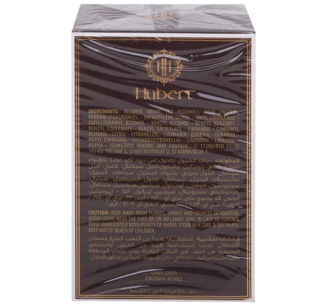 Hubert Eau De Parfum Crown Jewel 125 Ml