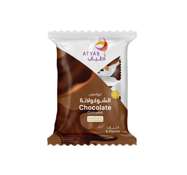 Atyab Chocolate Croissant 6 Pcs 300 G