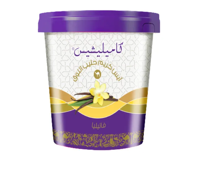Camelicious Vanilla Camel Milk Ice Cream 400 Ml