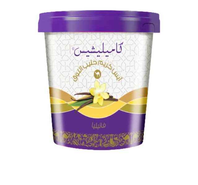 Camelicious Vanilla Camel Milk Ice Cream 400 ml