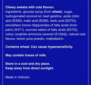 Mentos Incredible Chew Cola Soft Candy 45 G
