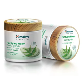 Himalaya Purifying Neem Daily Scrub For Face Body 450 G