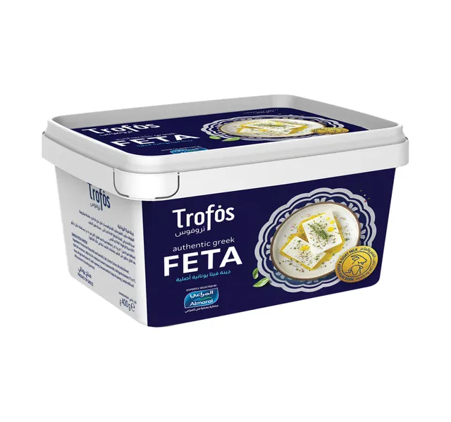 Almarai Trofos Authentic Greek Feta Cheese Tub 400 g