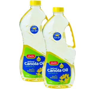 LuLu Canola Oil 2 x 1.5 Litres