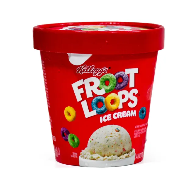 Kellogg S Froot Loops Ice Cream 276 G