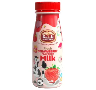 Baladna Fresh Flavored Milk Strawberry 200 ml