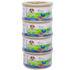 Woo Fresh Chicken Recipe Pate for Puppy 4 x 85 g