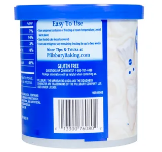 Pillsbury Creamy Supreme Vanilla Frosting 453 g