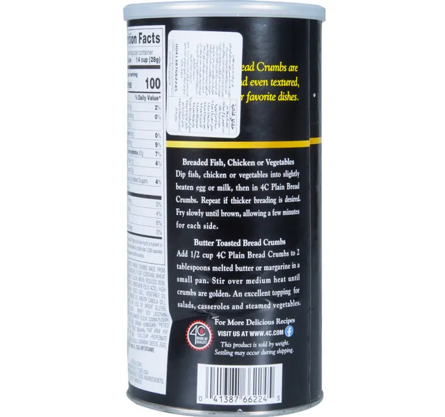 4c Plain Breadcrumbs 680 G