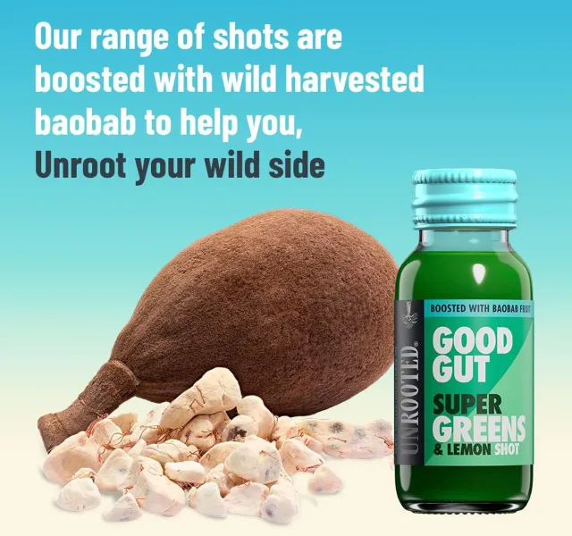 انروتد جود جات شوت سوبر جرينز ليمون معزز بالباوباب 60 Ml