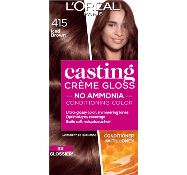 L'Oreal Casting Creme Gloss 415 Iced Brown
