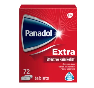 Panadol Extra With Optizorb 72 Tablets