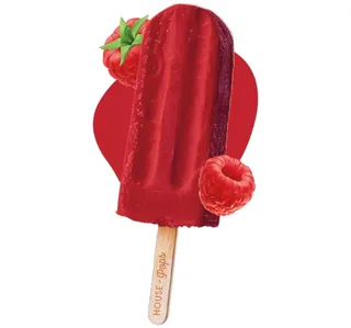 House Of Pops Very Raspberry Frozen Lolly 80 ml