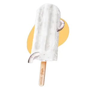 House Of Pops Crazy Coconut Frozen Lolly