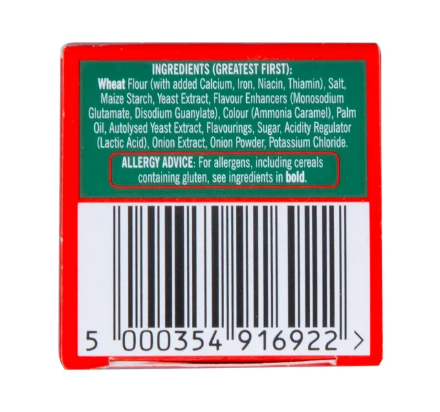 Oxo Meat Free Beef Stock Cubes 12 pcs 71 g