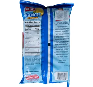 Herr's Creamy Ranch & Habanero Potato Chips 170 g