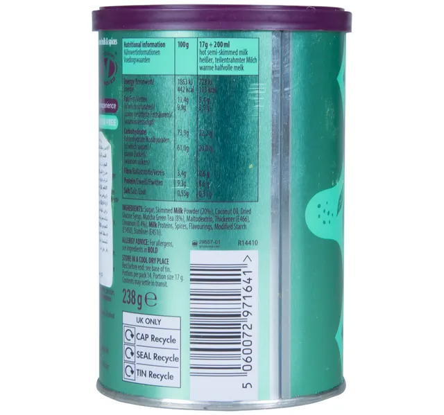 Drink Me Chai Matcha Latte 238 G