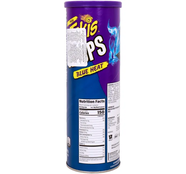Takis Blue Heat Hot Chili Pepper Potato Crisps 155 92 G