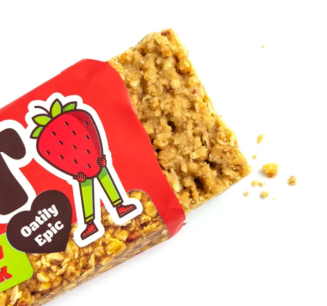 Ma Baker Giant Bar Strawberry Flapjack 90 g