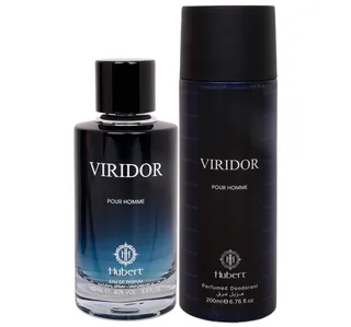 Hubert Viridor Eau De Parfum Value Pack 100 Ml Perfumed Deodorant 200 Ml